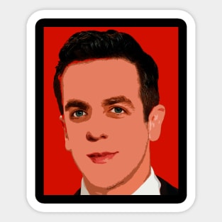 bj novak Sticker